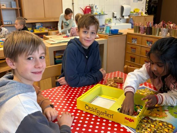 Götti-/Gotti-Anlass mit dem Kindergarten D