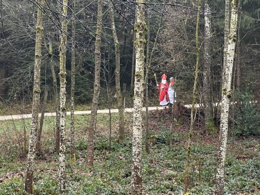 Besuch beim Samichlaus 1. und 2. Klasse