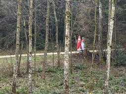 Besuch beim Samichlaus 1. und 2. Klasse