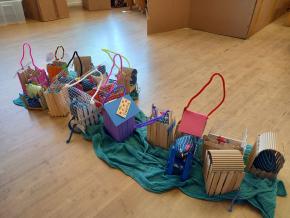 Osternestersuche mit der Göttiklasse