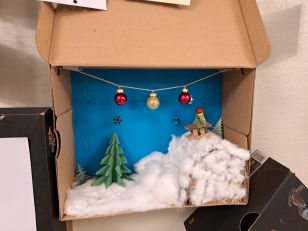 Adventsboxen - Kreativität der 6. Klassen
