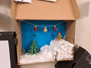 Adventsboxen - Kreativität der 6. Klassen