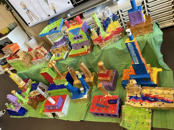 Hundertwasser - ein buntes Kunstprojekt