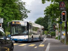 Bus voraus Gemeinsam pünktlich ans Ziel