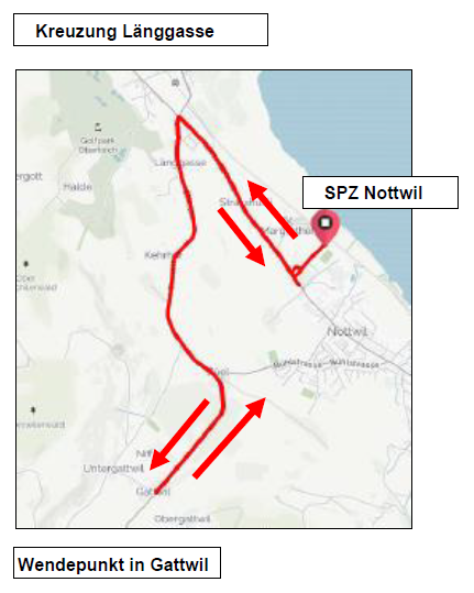 Situationsplan Sempachersee Triathlon